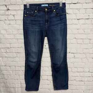 7 For All Mankind Kimmie Crop Jeans Size 30